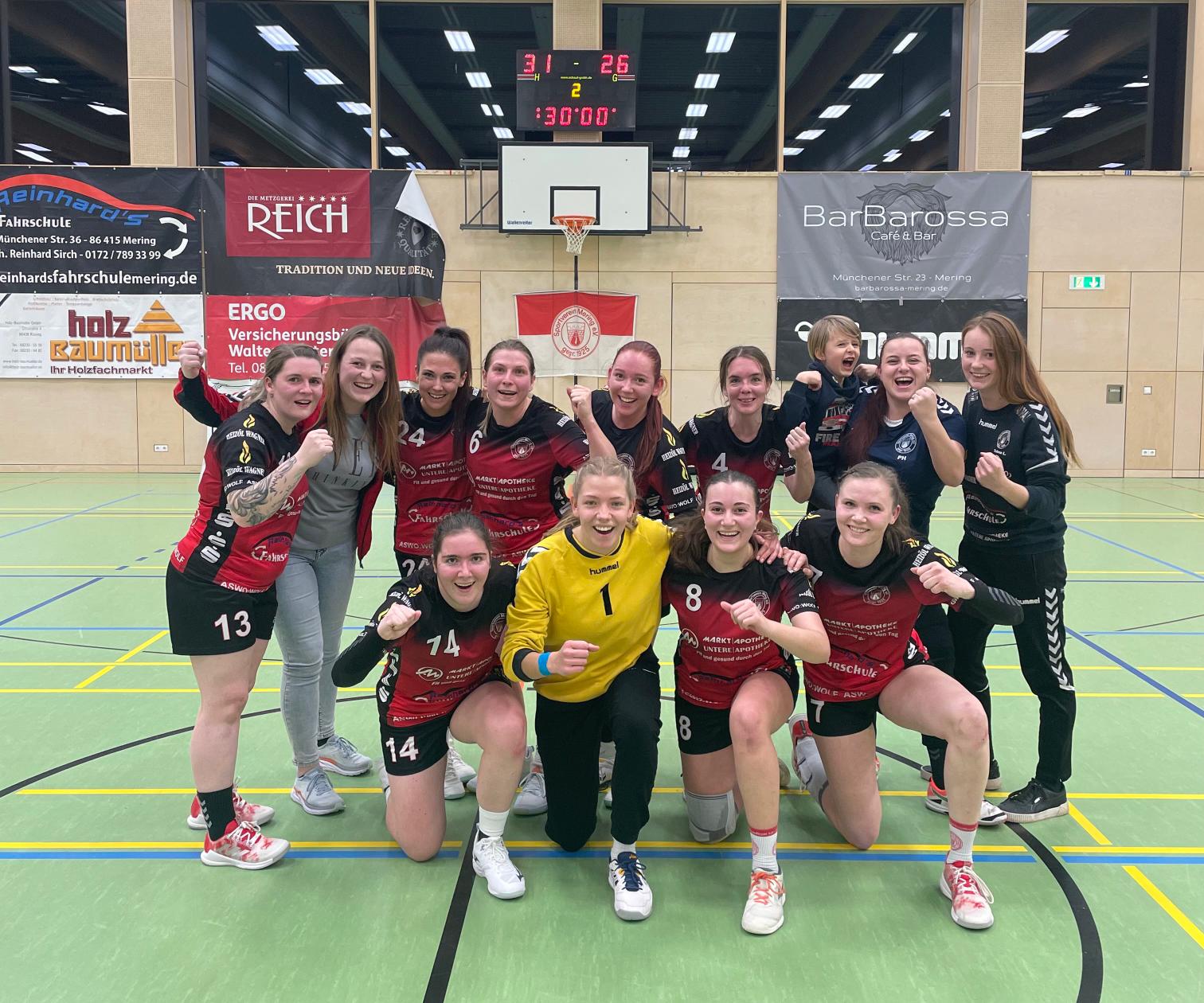 Erfolgreicher Start der Damen in die Rückrunde