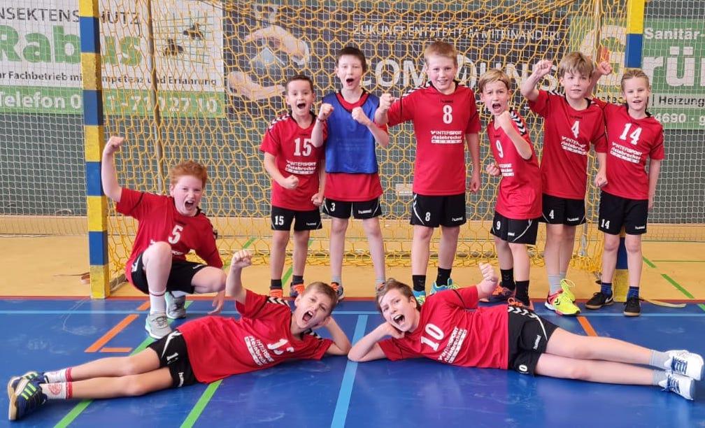 E Jugend startet fantastisch in die Rückrunde